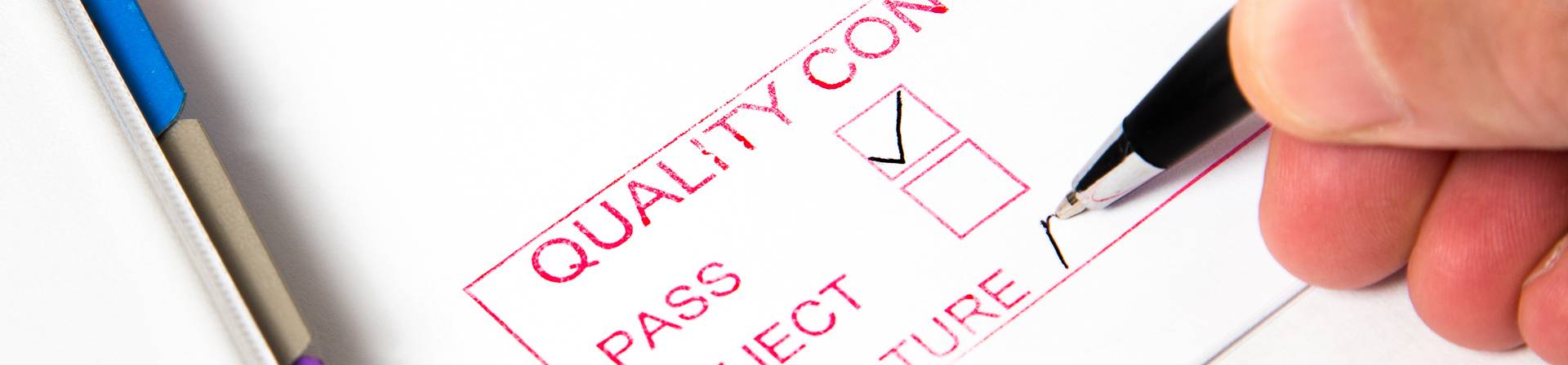 Wir etablieren Ihr Qualitätsmanagement-System nach ISO 9001 Wir etablieren Ihr Qualitätsmanagement-System nach ISO 9001